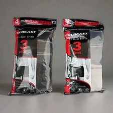 6PK Comfort Flex/ Tag Free Mens Boxer Briefs Assorted Underwear Size XXL 46-48