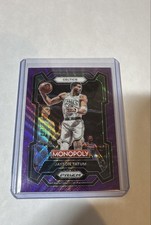 2023-24 Panini Prizm Monopoly - Jayson Tatum #7 Purple Wave Prizm