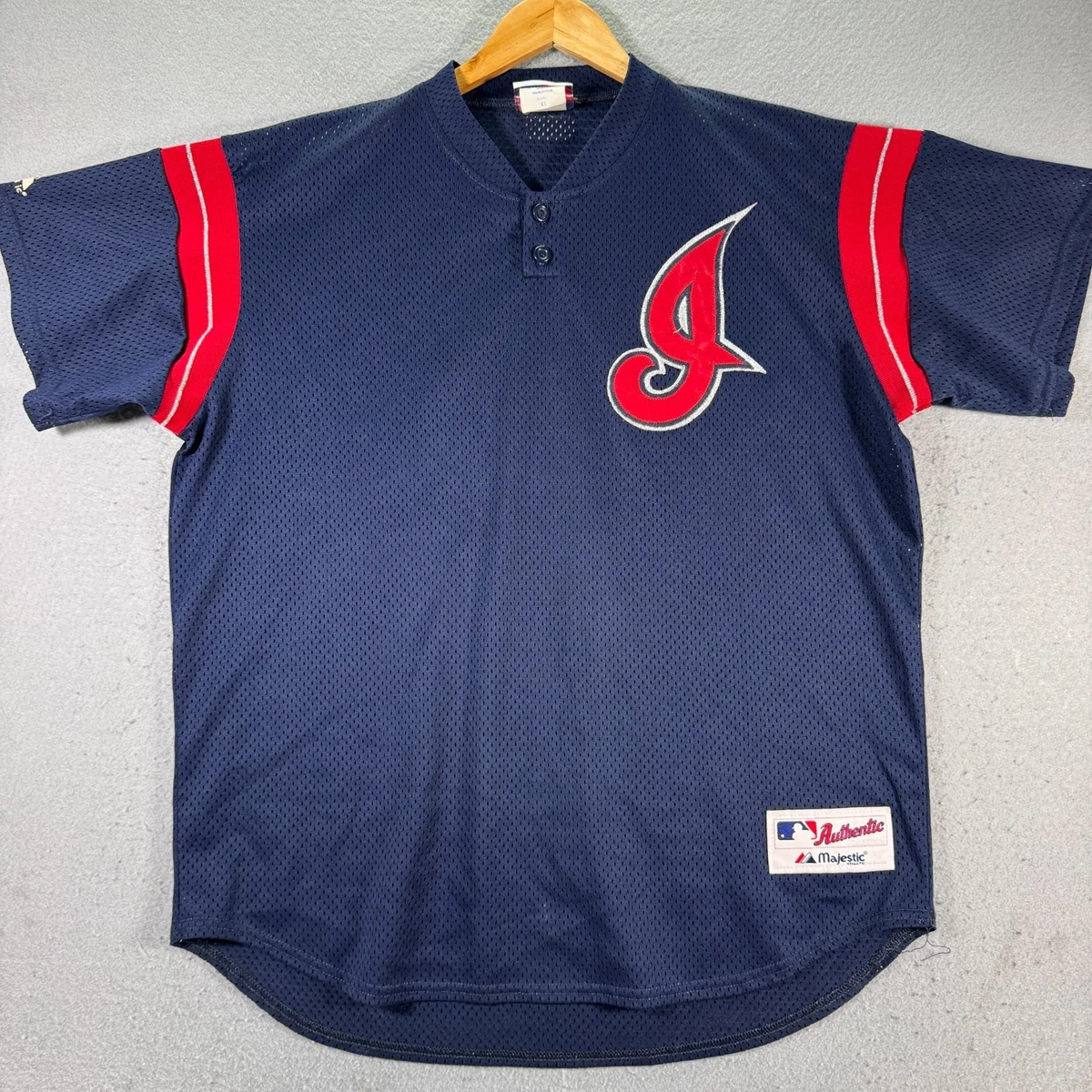 MLB Cleveland Indians ベースボールシャツL サイズ MLB Cleveland Indians Baseball Brad Hand Jersey Men's XL White | eBay