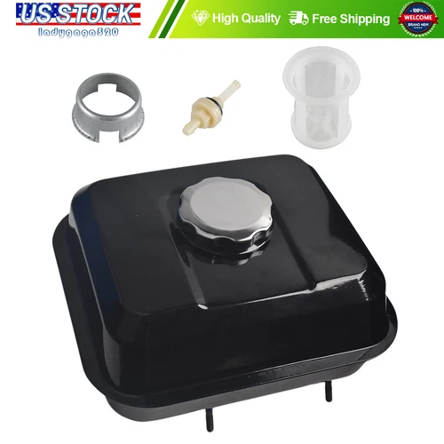 Fuel Tank For Honda GX160 5.5HP GX200 6.5HP GX140 with Petcock Gas Cap Filter