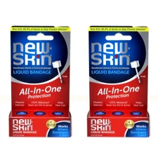 3 Pack New Skin Liquid Bandage Over 150 Applications 0.3 Fl Oz