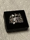 Paparazzi Silver Rhinestone Ring — photo 1