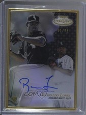 2017 Topps Gold Label Framed Black 31/75 Reynaldo Lopez #FA-RL Auto s3g