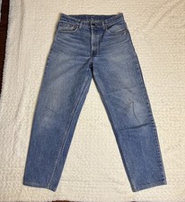 Levi’s VTG 90s USA Made Size 33x30 550 Tapered Straight Leg High Rise Mens Jeans
