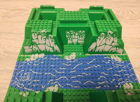 Lego 5986 Amazon Ancient Ruins Secret Jungle Temple INCOMPLETE NO MANUAL READ!!!