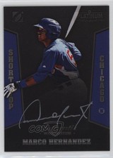 2013 Onyx Platinum Prospects Silver Ink 13/175 Marco Hernandez #PPAU14 Auto qf6