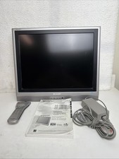 Sharp Aquos LC-20S1U-S LCD TV, 20 Television Vintage Retro Gaming W/ Remote