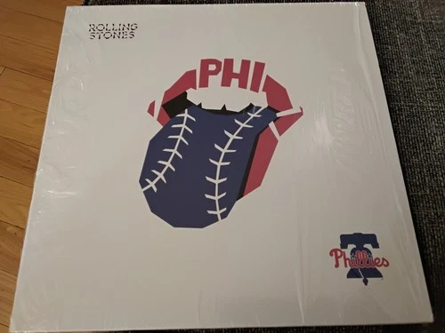 THE ROLLING STONES HACKNEY DIAMONDS PHL PHILLIES  WHITE VINYL  LIMITED