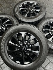 COMMERCIAL GLOSS BLACK FORD TRANSIT CUSTOM LIMITED SPORT ALLOYS WHEELS TYRES