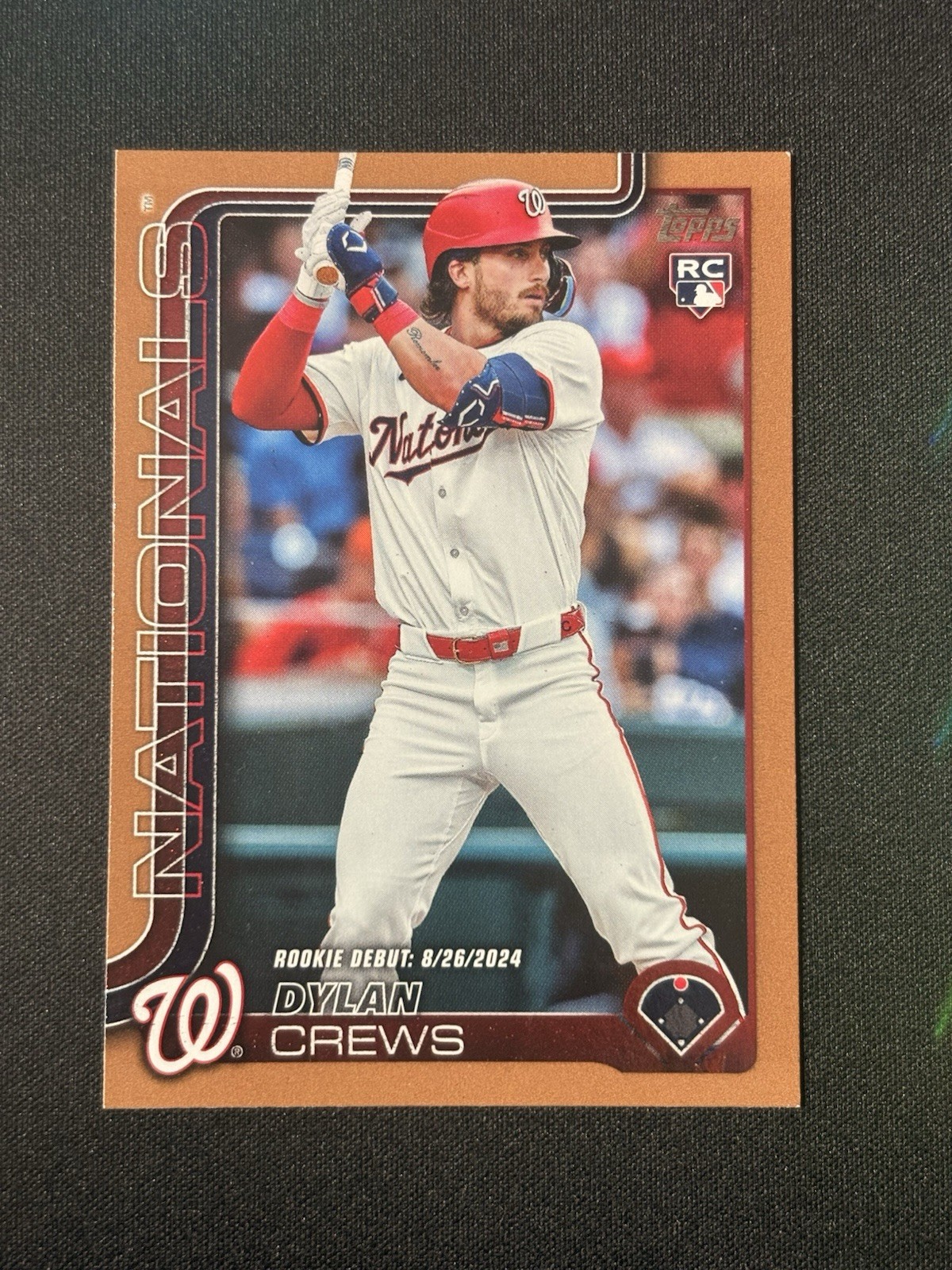 2025 Topps Update Series - Rookie Debut Dylan Crews #US223 Gold /2025 (RC)