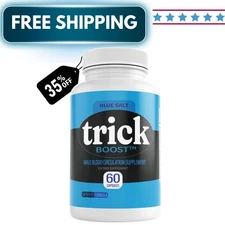 Blue Salt Trick Boost Male Blood Circulation Dietary Supplement 60 Capsules US