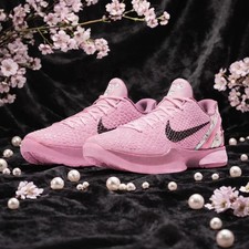 Kobe 6 Protro Cherry Blossom Grinch pink black All Size US 7-12 - MEN'S