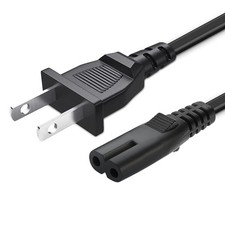 2 Prong AC Power Cord Fit ONN. 100008736, JBL PartyBox 100 200 300 1000 310 710