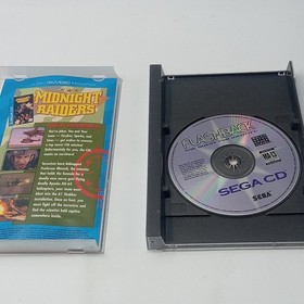 Sega CD Flashback The Quest for Identity Complete CIB W/ Registration Untested 