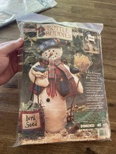 New DIMENSIONS Bottle Buddies Mr. Chilly Snowman Craft Project Kit 18097 Xmas