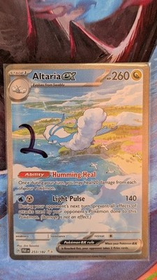 Pokémon TCG Altaria ex Holo Special Illustration Rare 253/182 Sv04