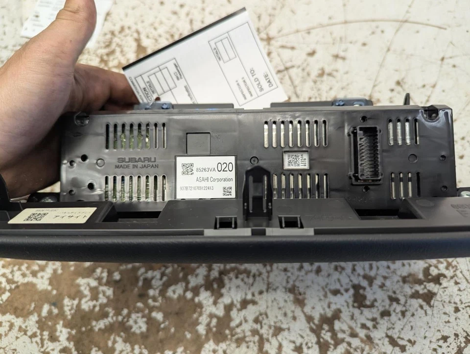 Info-GPS-TV Screen Multifunction Screen Upper Dash Fits 18-21 WRX 788214 - Image 2 of 4