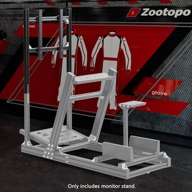 Zootopo Aluminum Racing Simulator Cockpit Display Bracket Monitor Mount Logitech