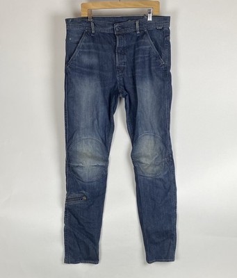 G-Star Raw Denim Pilot 3D Slim Jeans Men s Size 36 Button Fly