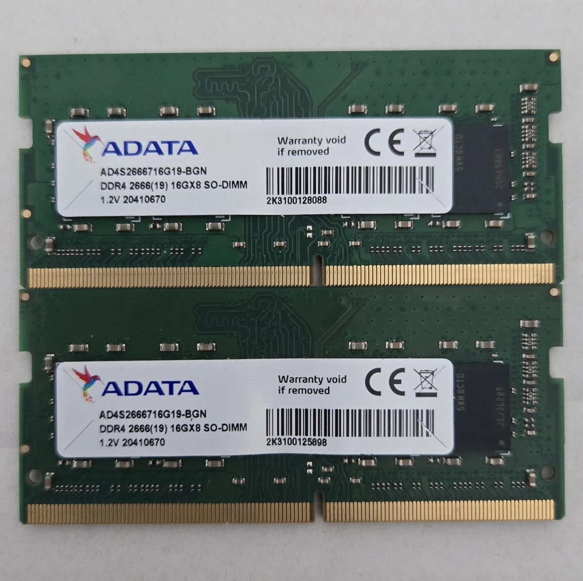 ADATA Computer PC4-21300 (DDR4-2666) Bus Speed Memory (RAM) for
