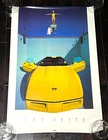 1987 Chevrolet Showroom Advertising Auto Show Poster