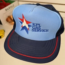 VINTAGE KPL Gas Service Oil Trucker Hat Snapback Cap Vintage New? - HBN