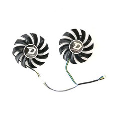 Cooling Fan 75MM GPU Cooler Fan for Powercolor D7750 7770 HD7870 R7 260X