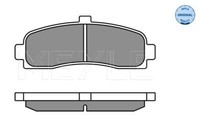 Meyle 025 216 2615 Brake Pad Set, Disc Brake For Nissan