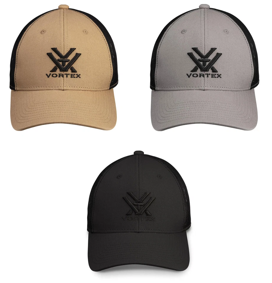 Vortex Optics Core Logo Embroidered Hat  Sandbar/Stone/Black Cap OSFM