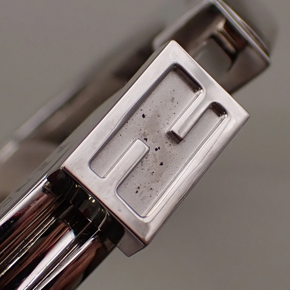 FENDI Zucca 徽标包吊饰钥匙圈镀银 02YG924 — 第 3/4 张图片