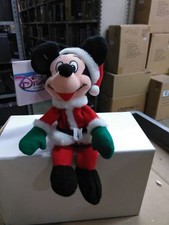 Mickey Mouse Santa Mickey Stuffed Doll Beanie Baby