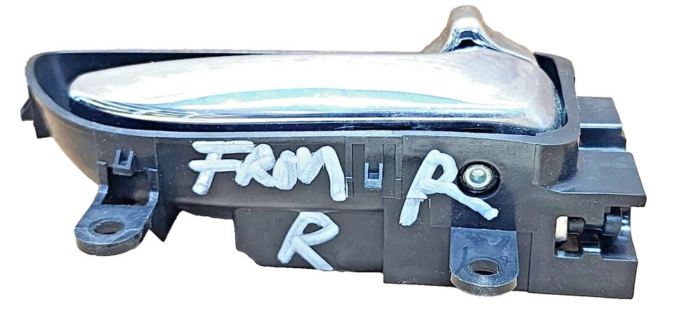 Manija de puerta interior delantera derecha Nissan Murano 2003-2007 negra 80670-3TA0D OEM Foto 3 de 3