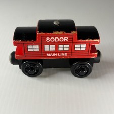 Sodor Line Caboose Thomas the Train Friends Wooden Railway Red 2012