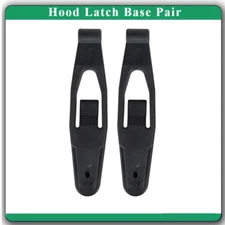 For Peterbilt 357 367 377 378 379 388 389 L56-0001 Hood Latch Base Pair L&H