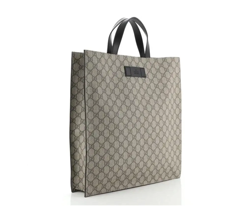 Borsa messenger Gucci Supreme GG logo borsa donna tela morbida convertibile