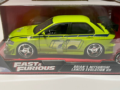 JADA 1/24 Fast & Furious BRIAN'S MITSUBISHI LANCER EVOLUTION