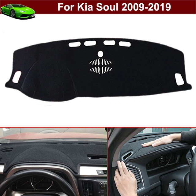 Nonslip Dashboard Carpet Dash Cover Dash Mat Parts for Kia Soul 2009