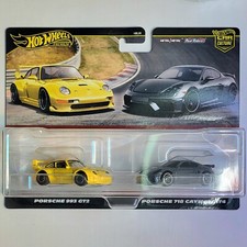 2024 Hot Wheels Premium 2 Pack - Porsche 993 GT2 / 718 Cayman GT4