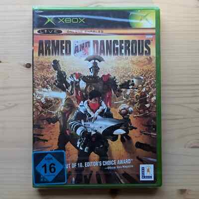 Armed and Dangerous (Microsoft Xbox, 2003) BRANDNEU & VERSIEGELT