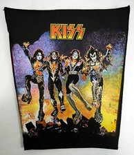 Kiss Back Patch - 30 Years Old - Destroyer - VINTAGE - New - UK Original