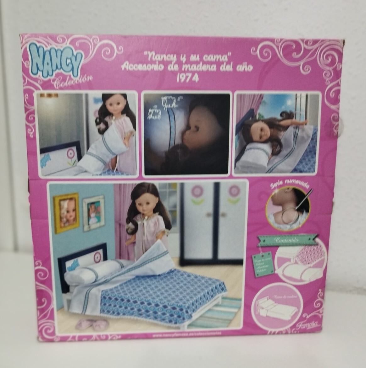 NANCY Y SU CAMA 2017 con certificado de Famosa