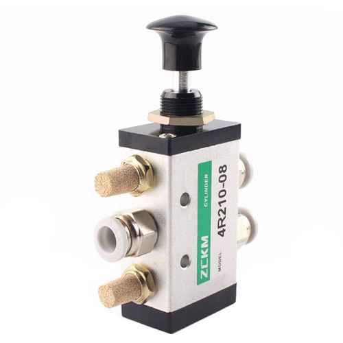 Pneumatic Air Valve 4r210-08 5port 2position Manual Hand Pull Push Lever Control - Picture 7 of 19