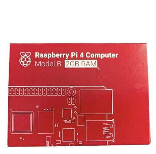 Raspberry RAS Pi R PI RPI PI4B 4 Four Model B 4B 2GB 4K Cooler Mini Computer Kit - Image 2 of 4