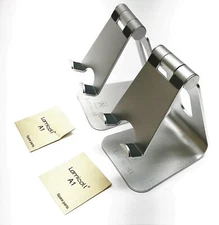 Lamicall "A1" Silver Adjustable Cell Phone/Tablet Holder [Lot of 2] NOS