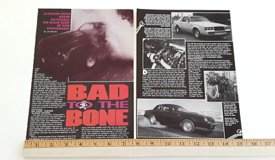 BUICK GRAND NATIONAL GNX TURBO TUNE DUTTWEILER  ORIGINAL 1990 ARTICLE