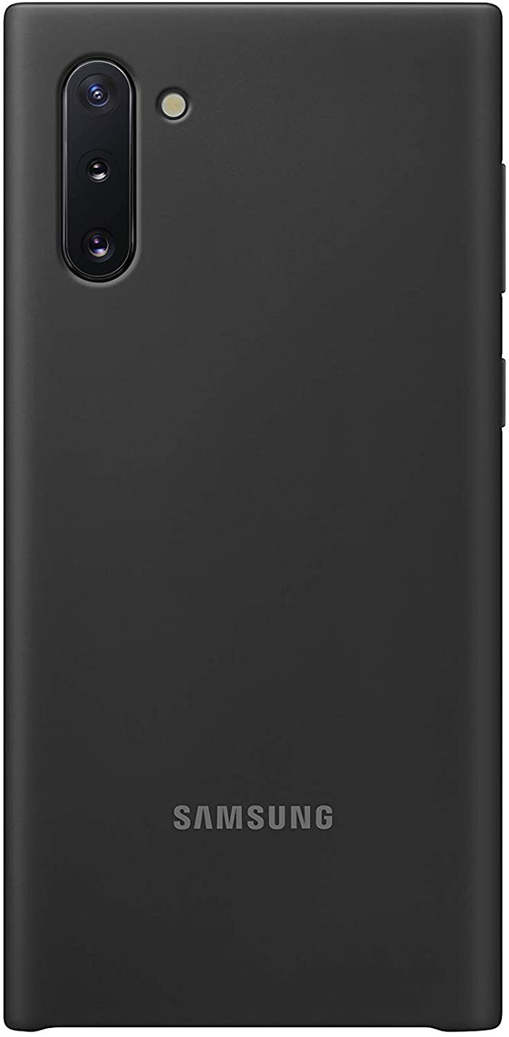 Genuine Samsung Galaxy Note 10 Silicone Cover Case Black EF-PN970TBEG