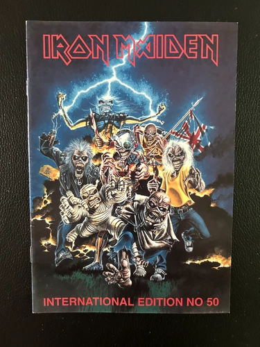 IRON MAIDEN FAN CLUB FC MAGAZINE 50