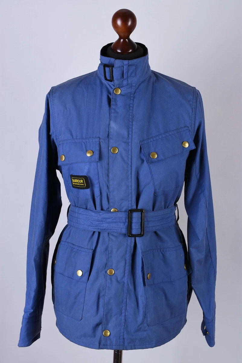 Boys Barbour International Bright Brass Jacket Size XXL 14 15 Years