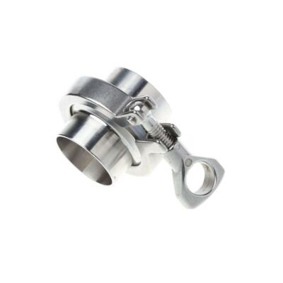 38mm 1.5'' OD SS304 Sanitary Pipe Weld Ferrule + Tri Clamp + PTFE Gasket Set