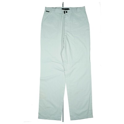 ALBERTO Clint Herren Wander Trekking leichte Sommer Hose Gr 94 W32 L34 Creme NEU